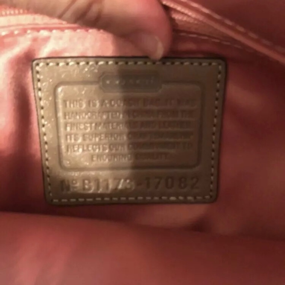 Coach Embossed Faux Python Innovation Leather Bag - image 6